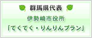 群馬県代表 伊勢崎市役所「てくてく・りんりんプラン」
